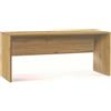 Scrivania in kit Sarmog 180x76x69 cm noce stelvio