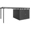 Biohort Tetto laterale Biohort per casetta HighLine H4 grigio scuro
