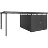 Biohort Tetto laterale Biohort per casetta HighLine H5 grigio scuro