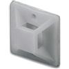 ELECTRALINE Supporto adesivo per Fascette 30x30x8,7 mm bianco