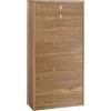Scarpiera in kit Sarmog 3 ante 1 cassetto 127x63x29 cm 15 paia noce