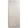 Armadio multiuso Sarmog 3 ante 1 cassetto eucalipto 77x34x h183 cm