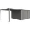 Tetto laterale Biohort per casetta Neo 4A/4B/4C/4D Grigio quarz met