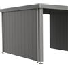Parete laterale per casetta Biohort Neo 4A/4B/4C/4D grigio scuro