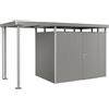 Biohort Tetto laterale Biohort casetta HighLine 2 Grigio quarzo met 150x195x222 cm