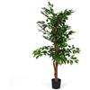 - Pianta artificiale in plastica ficus h150 cm