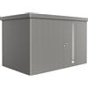 Biohort Casetta da giardino Biohort in metallo Neo 2D sp.0,5 mm gr.quarzo 7,7 m² 1 p.