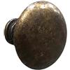 Set 2 pomoli in zama Ø 24 mm bronzo