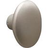 Set 2 pomoli in plastica Ø 19 mm grigio