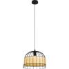 Eglo Lampada a sospensione Eglo Anwick Nero Ø 37 cm x 110 cm 1 luce
