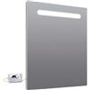 Specchio da bagno Lina LED 60x80 cm