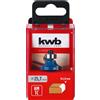 KWB Fresa per pantografo per smussare r 6,35 hm Ø 25,7 mm gambo 8 mm