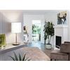 Eglo Lampada da tavolo Eglo Pasteri 1 luce Bianco E14 40 W