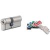 Thirard Cilindro di sicurezza T2 30x40 mm nichelato meccanismo 6 perni 5 chiavi