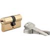Cilindro di sicurezza Trafic6 30x30 mm ottone 5 chiavi