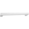 Set 2 maniglie interasse 128 mm bianco opaco
