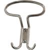 Appendiabiti in zama 125x105 mm cromato