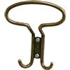 Appendiabiti in zama 125x105 mm bronzo