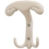 Appendiabiti in zama 110x90 mm bianco