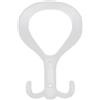 Appendiabiti in nylon 135x90 mm bianco