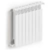 Radiatore Global in alluminio interasse 600 8 elementi bianco