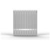 Radiatore Global in alluminio interasse 800 10 elementi bianco