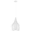 Eglo Lampada a sospensione Eglo Razoni 1 luce 40 W Bianco