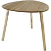 Tavolino in mdf marrone 48x48xH46 cm marrone