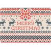 Crearreda Tovaglietta Sweater Xmas 33x48 cm