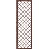 Traliccio fisso con cornice in metallo m 1,8x0,6 marrone