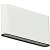 Applique LED 1390 lm 3000-4000-6000K 12W IP54 bianco