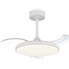 Plafoniera LED Slim Fan Mini 45W dimm 5000lm con ventilatore 25W bianco
