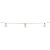 Ghirlanda luminosa Forcone Lampadina LED Bianco caldo 3,8 m