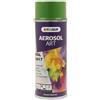 Vernice spray Aerosol Art RAL 6017 verde maggio satinato 400 ml