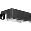 Applique solare LED 9,5x3,5x6 cm Nero 2 pz