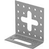 - Staffa di fissaggio universale 30x60x60 mm bianco