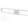 Blocca ante 19 cm bianco 2 pz