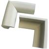 Paraspigoli adesivi bianco 5x5x3 cm 4 pz