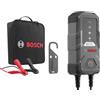 Bosch Caricabatteria Bosch C10 per batterie auto e moto da 12V