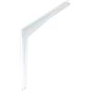 Reggimensola in alluminio 190x240 mm bianco opaco