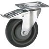 Ruota per apparecchiature in tpe arresto completo p/ 140 kg