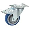 Ruota comfort in tpe arresto completo p/ 100 kg