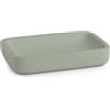 Portasapone bagno Ylenia in resina verde salvia matt