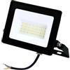 Proiettore LED alloggiamento in alluminio 30W 2700lm nero