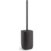Scopino bagno Ylenia in resina nero matt