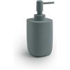 Dosasapone bagno Ylenia in resina 310 ml azzurro polvere matt