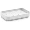 Portasapone bagno Seventy in resine termoplastiche bianco matt