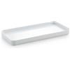 Vassoio Seventy in resine termoplastiche bianco