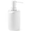Portasapone bagno Brenda in resina bianco matt
