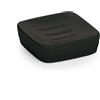 Portasapone bagno Kelly in ceramica nero